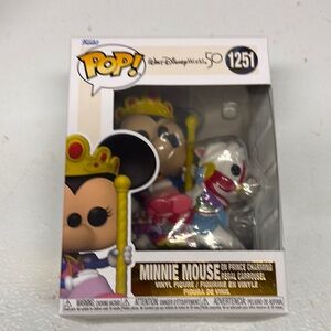 Funko Minnie Mouse Pop! with Red and Silver Accents